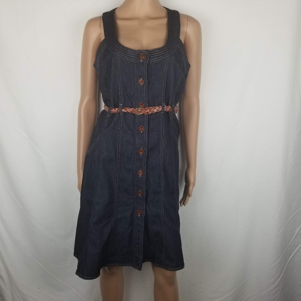 Spense Women's Blue Dress Sleeveless size 6